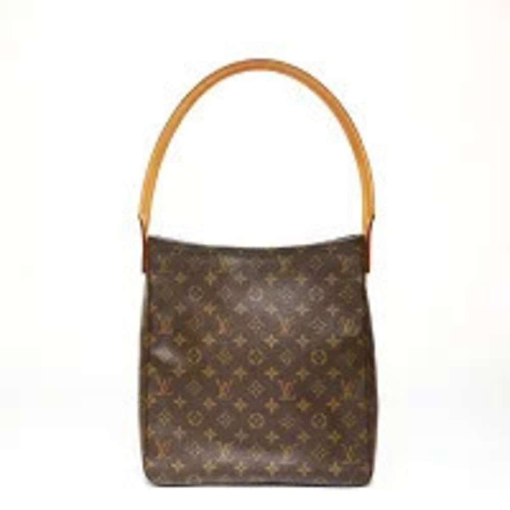 Louis Vuitton Bag Shoulder Brown Looping Monogram